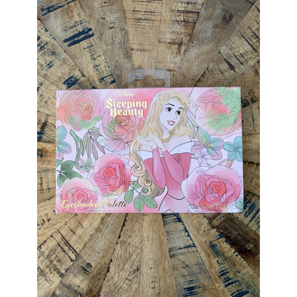 New Disney‎ Sleeping Beauty Aurora Shimmer Eyeshadow Palette Mirror 12 Shades